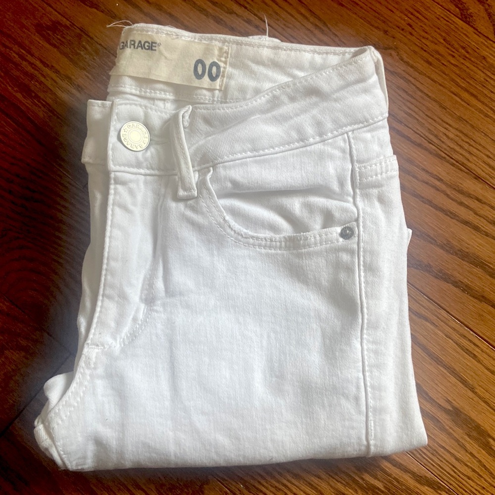 White Ripped Skinny Jeans
